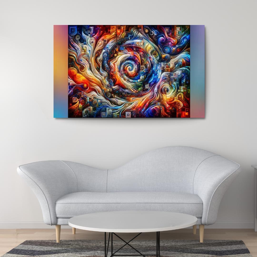 Kaleidoscope Of Memories Premium Artwork Frames