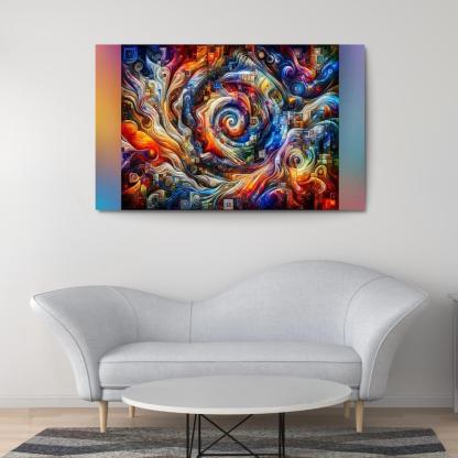 Kaleidoscope Of Memories Premium Artwork Frames