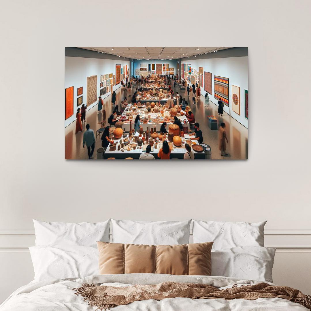 Echoes Of Heritage Art And Cultural Preservation Framed Paintings