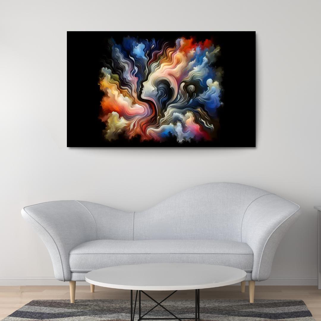 Invisible Illness The Reality Of Mental Health Multi-panel Paintings