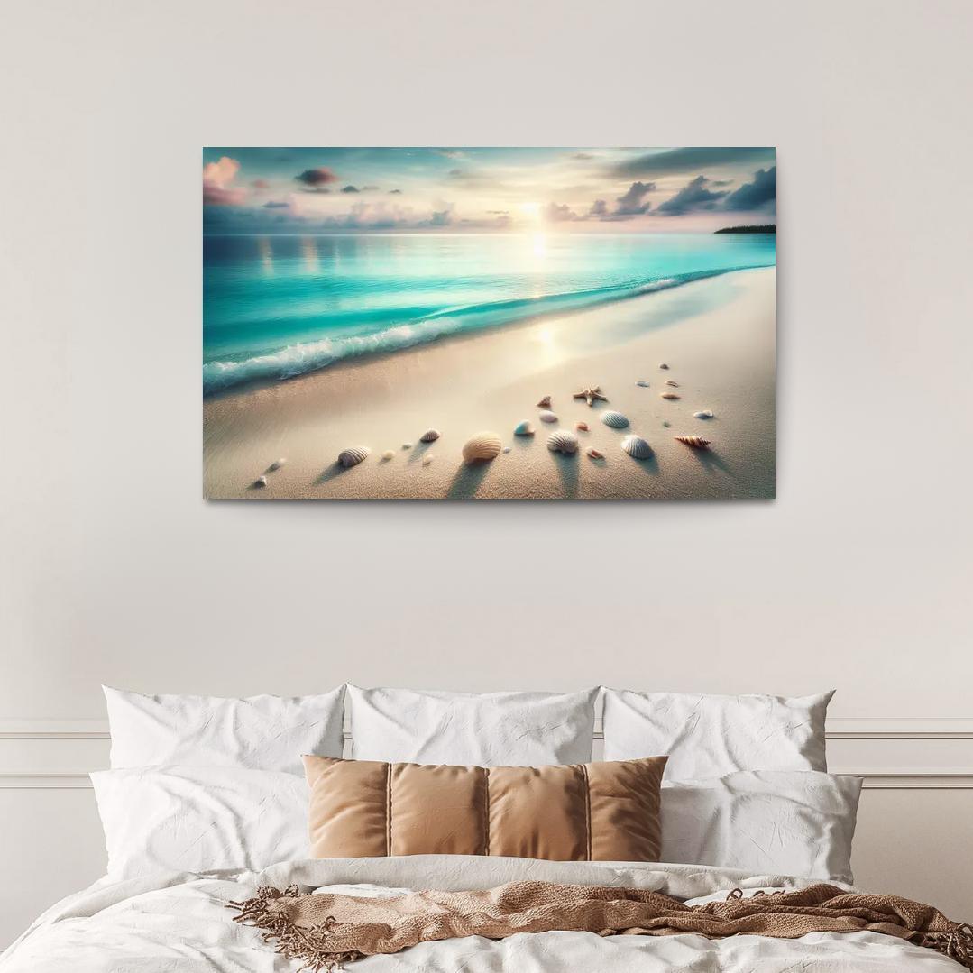 Serene Waters Quiet Coastal Escape Premium Artwork Frames