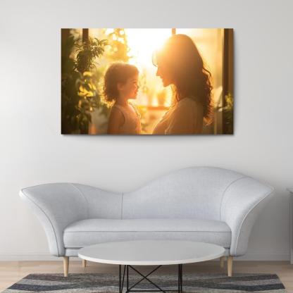 The Mirror Of Love Reflecting A Mothers Spirit One-piece Frames