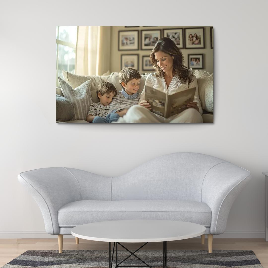 Moments Of Nurture A Mothers Care Modern Paintings Frame