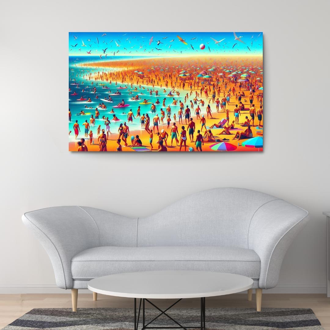 Adventure Island Thrilling Water Sports Custom Paintings Frame