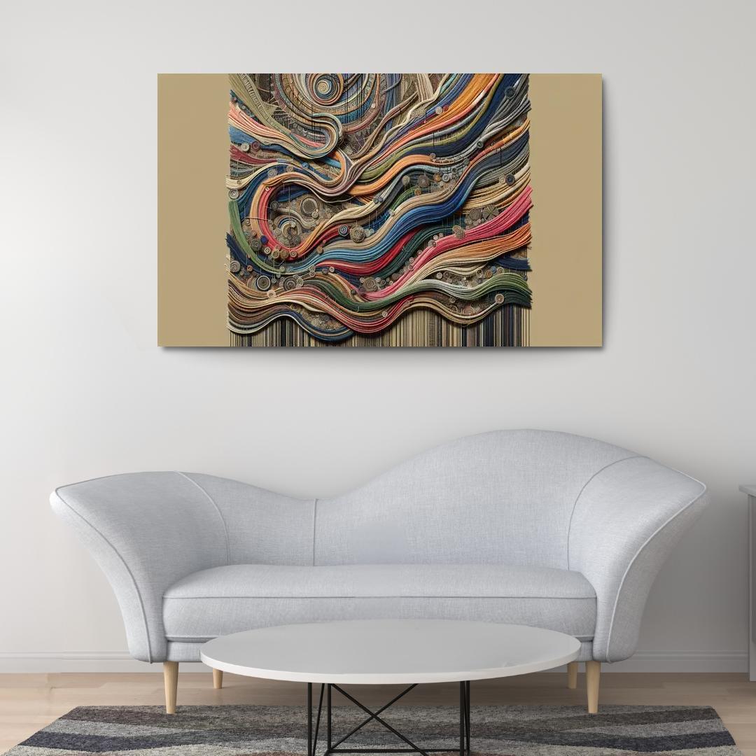 The Fabric Of Time Premium Artwork Frames