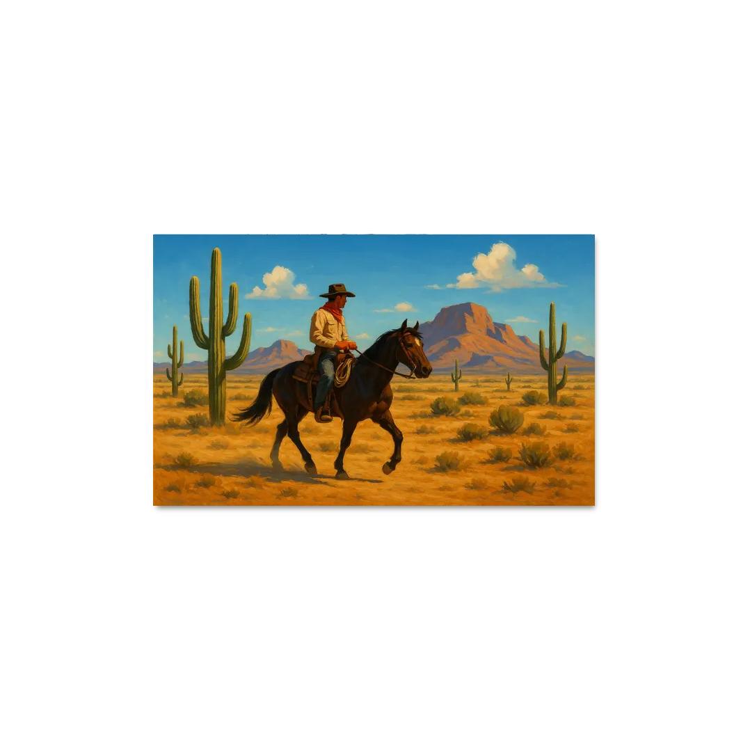 Wild West Adventure - Frontier Exploration Framed Paintings