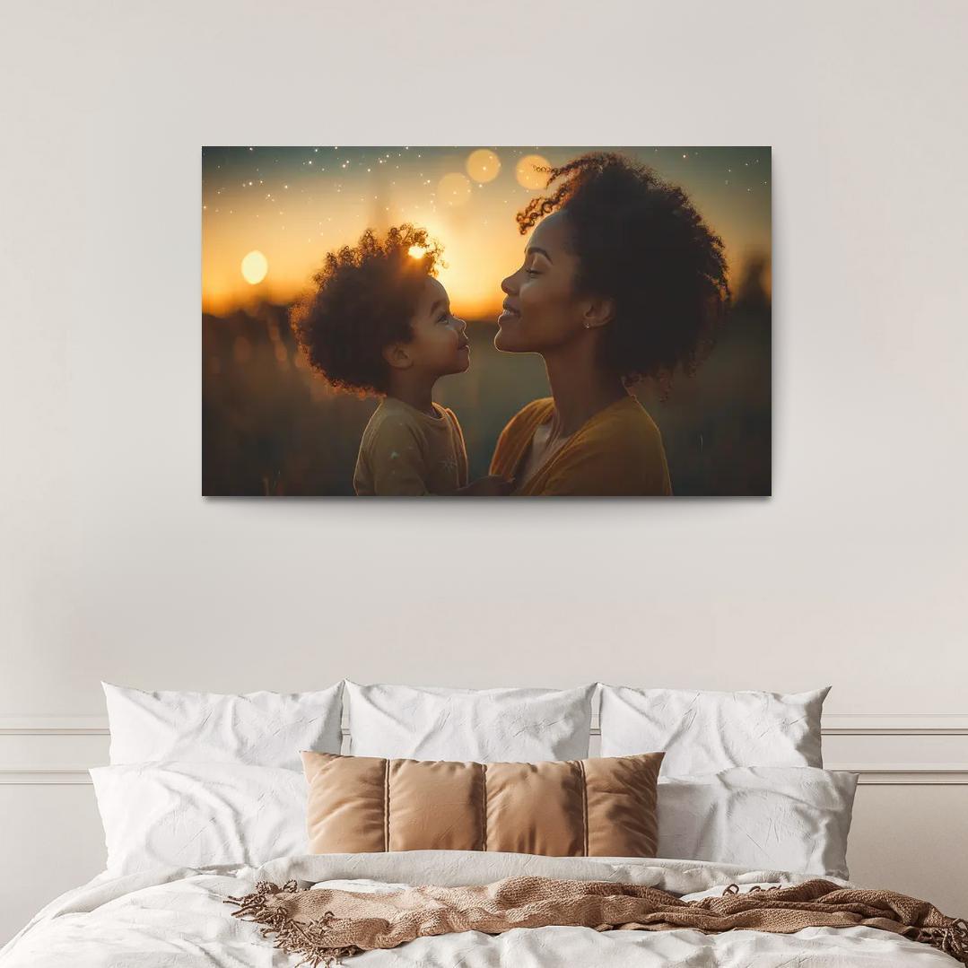 The Journey Of Dreams A Mothers Inspiring Heart Custom Paintings Frame