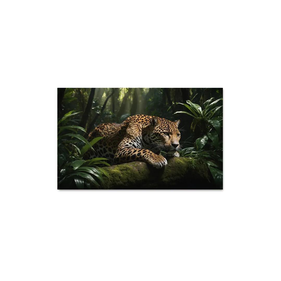 The Mighty Jaguar Stealthy Forest Predator Canvas Paintings Frame