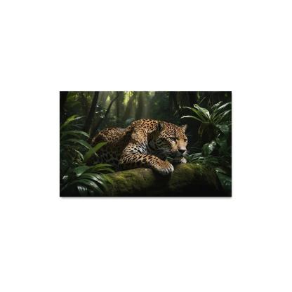 The Mighty Jaguar Stealthy Forest Predator Canvas Paintings Frame