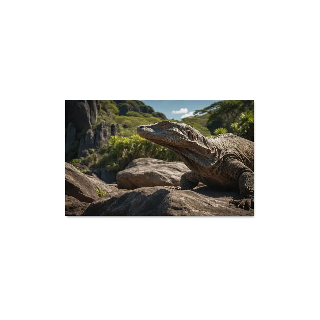 The Enigmatic Komodo Dragon Multi-panel Paintings