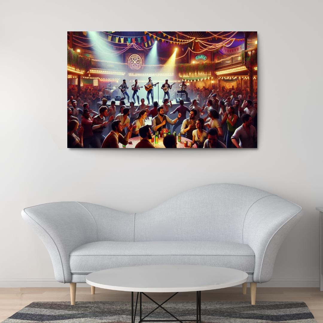 Celtic Connections - Scotland Modern Paintings Frame