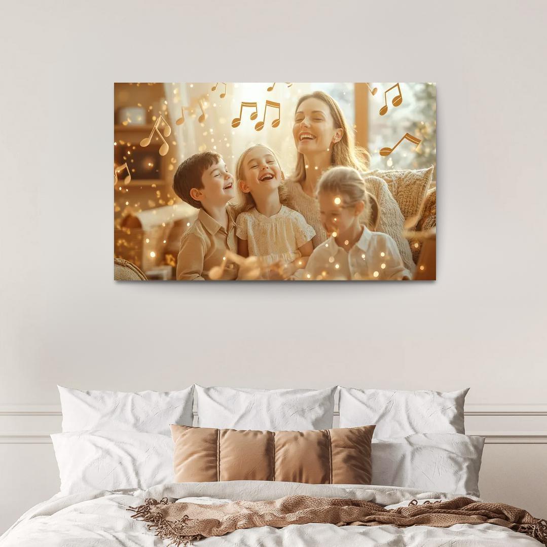 A Symphony Of Love Music That Connects Custom Paintings Frame