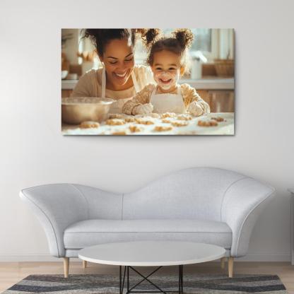 The Beauty Of Small Moments A Mothers Care Custom Paintings Frame