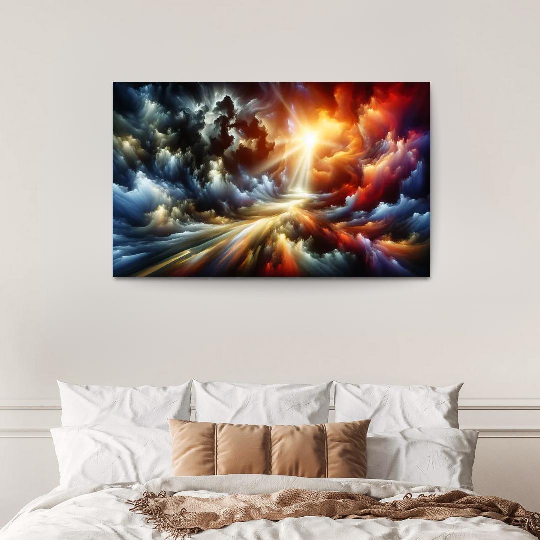 The Essence Of Light And Shadow Modern Paintings Frame