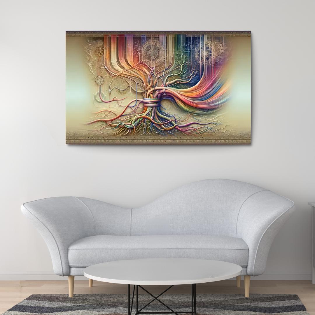 Threads Of Time And Space Premium Artwork Frames