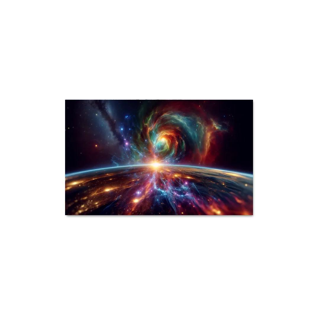 Investigating The Origins Of Cosmic Rays Abstract Paintings Frame