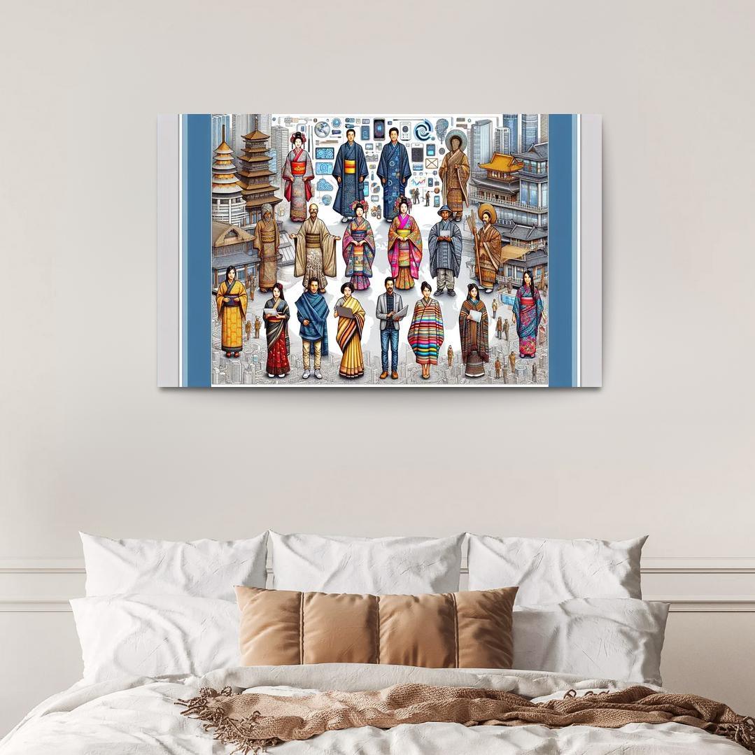 Roots Of Heritage The Value Of Cultural Preservation Custom Paintings Frame