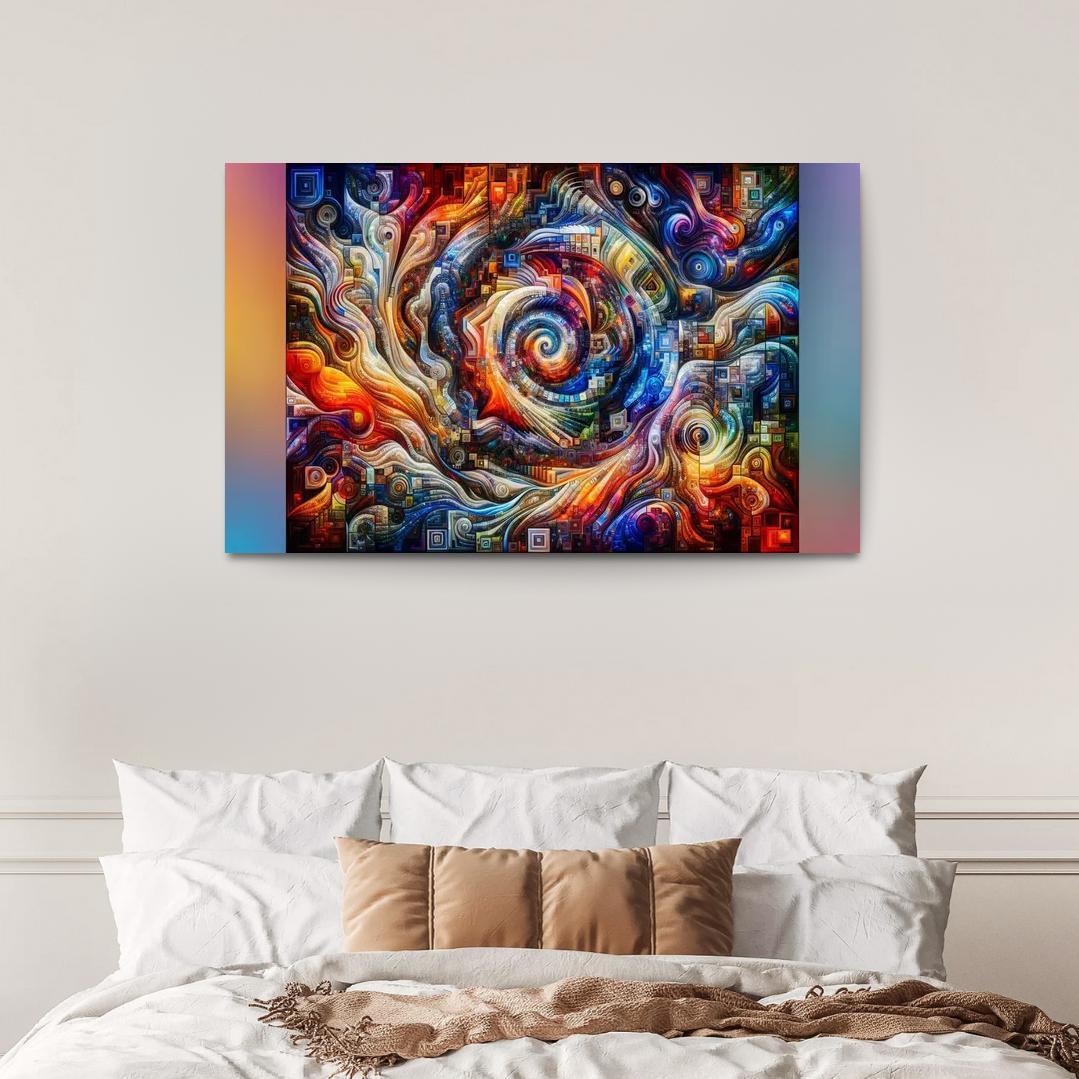 Kaleidoscope Of Memories Premium Artwork Frames