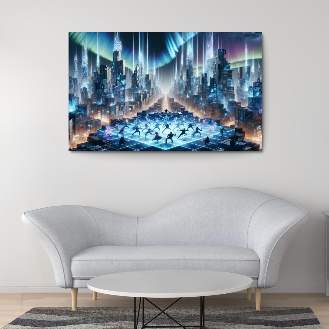 Neon Beats Dancewear Collection Premium Artwork Frames