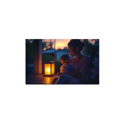 Her Gentle Whisper A Mothers Voice Canvas Paintings Frame