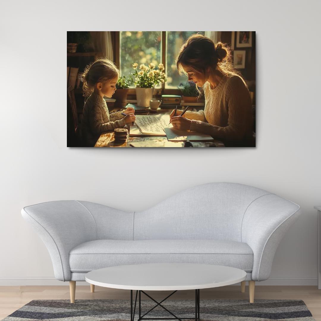 Love Letters A Mothers Written Wisdom Custom Paintings Frame