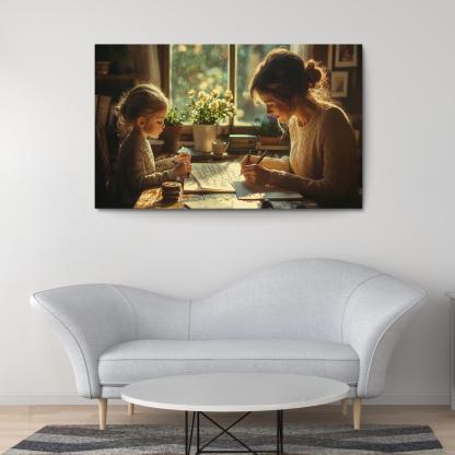 Love Letters A Mothers Written Wisdom Custom Paintings Frame