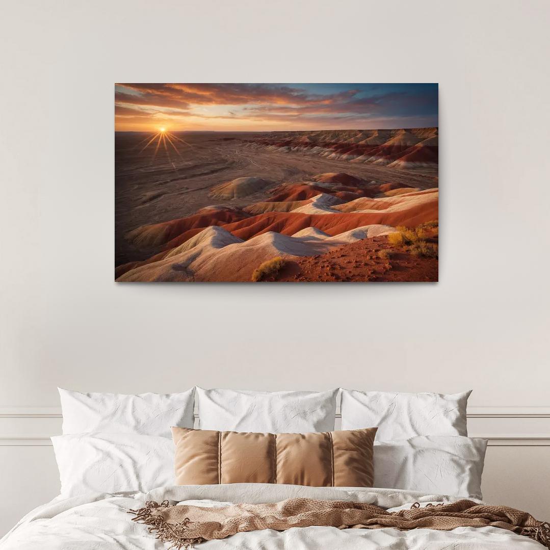 The Vastness Of Painted Desert Oil Paintings Frame