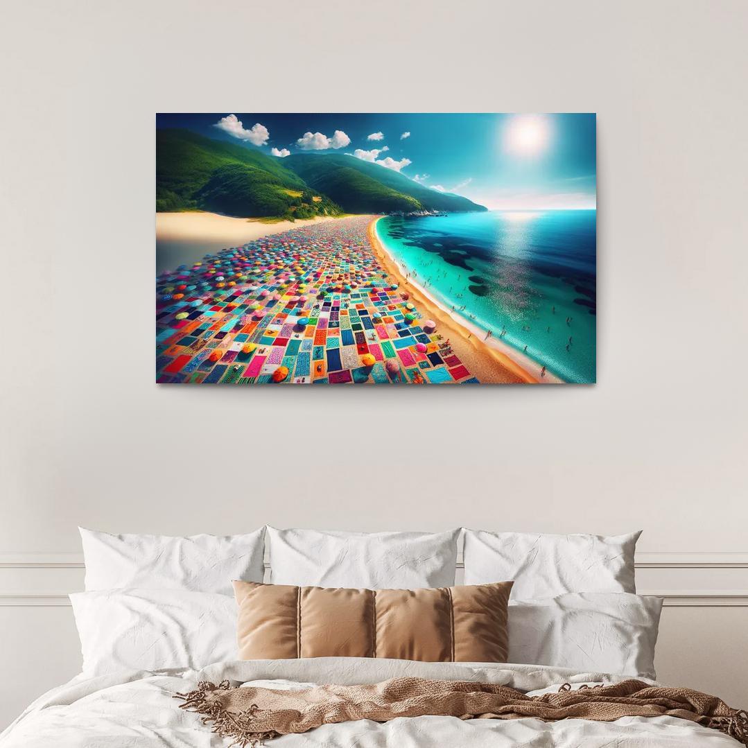 Emerald Isle A Slice Of Paradise Custom Paintings Frame