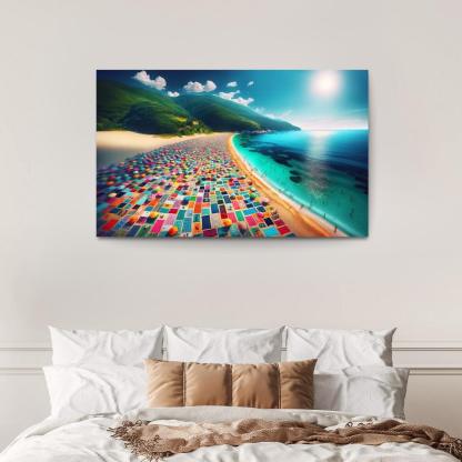 Emerald Isle A Slice Of Paradise Custom Paintings Frame