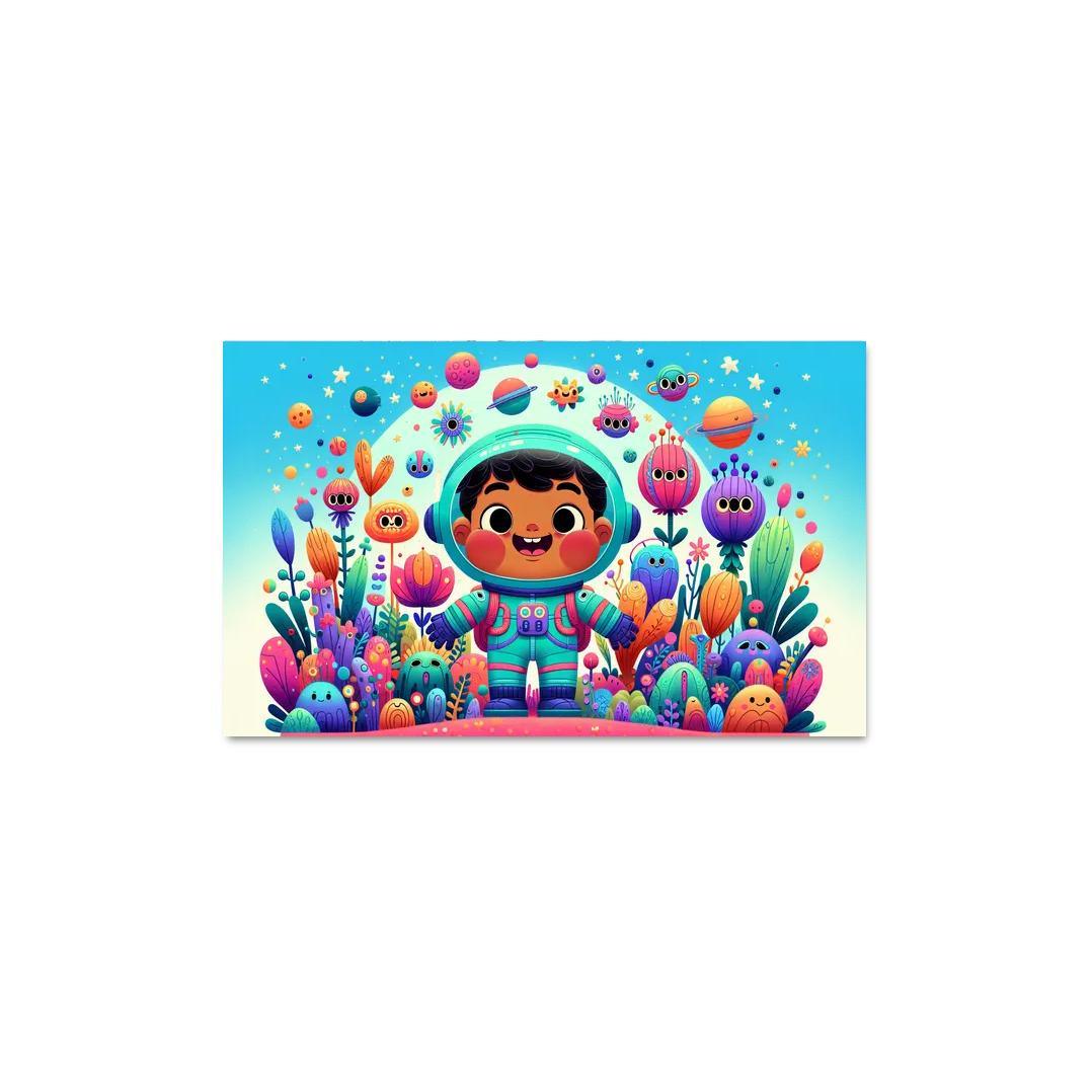 Brave Little Astronaut Premium Artwork Frames