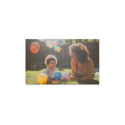 The Echo Of Her Laughter A Mothers Joy Canvas Paintings Frame