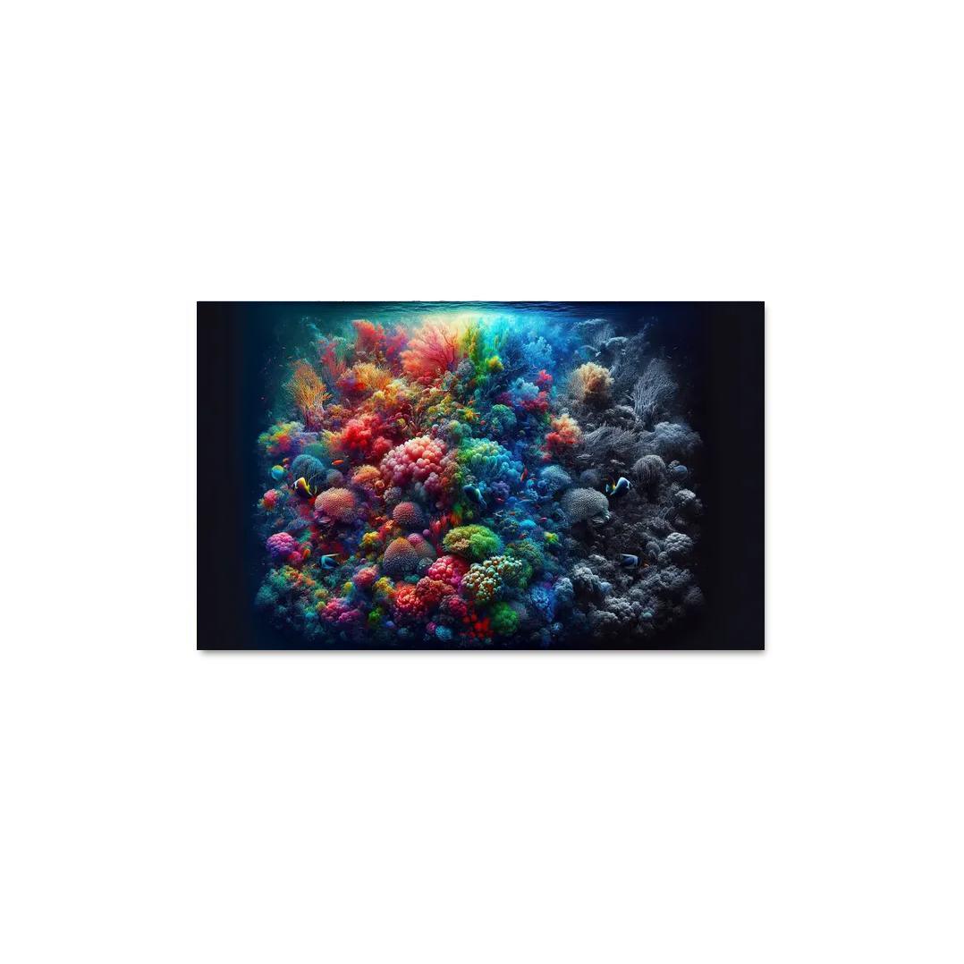 Beneath The Surface Ocean Conservation Awareness Multi-panel Paintings