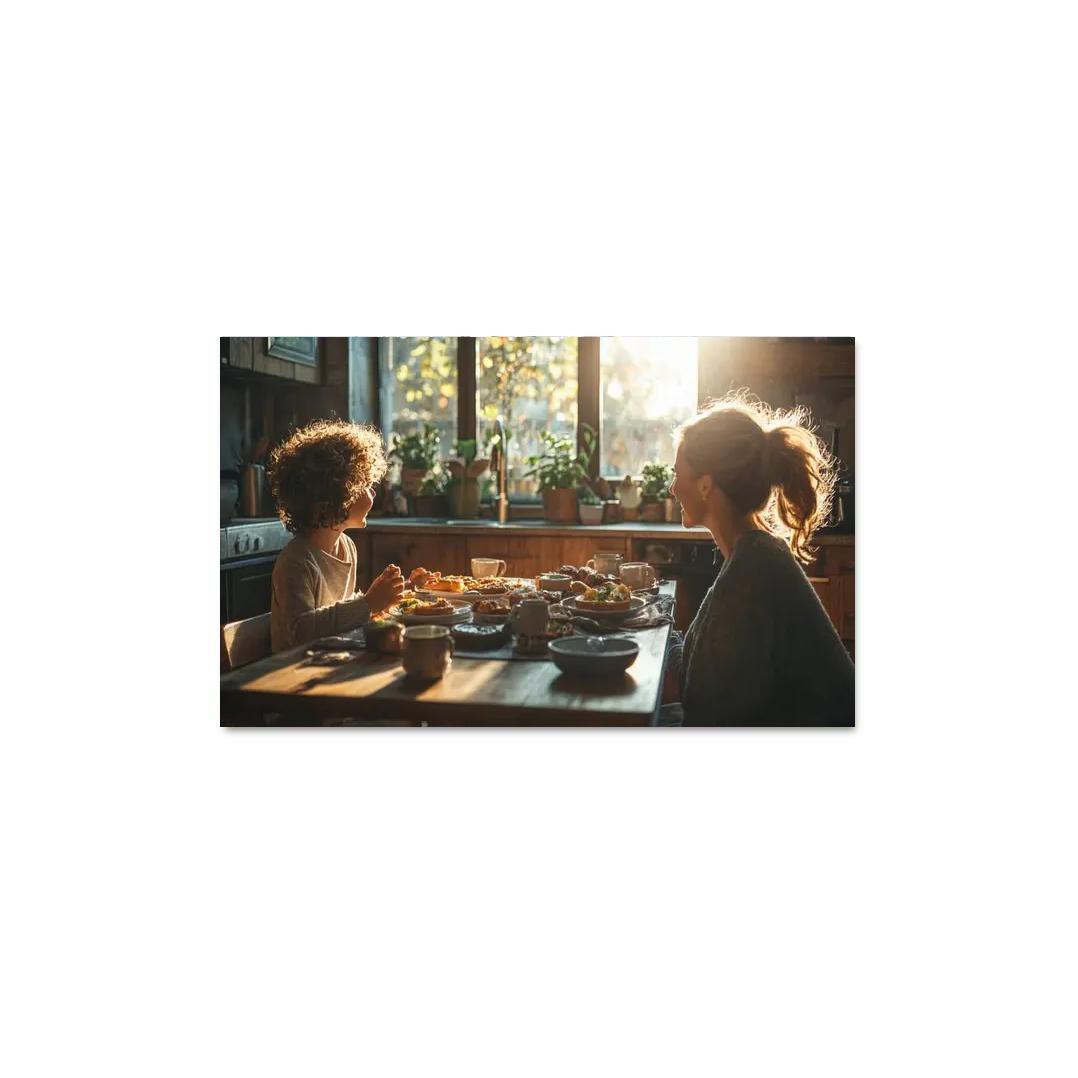 Cherished Conversations The Heart Of Dialogue Custom Paintings Frame