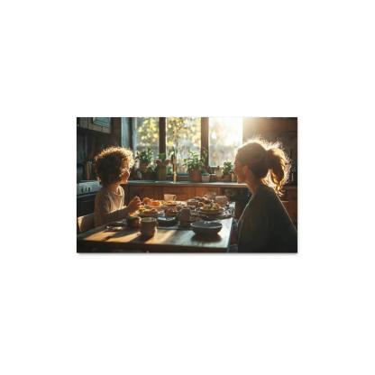 Cherished Conversations The Heart Of Dialogue Custom Paintings Frame