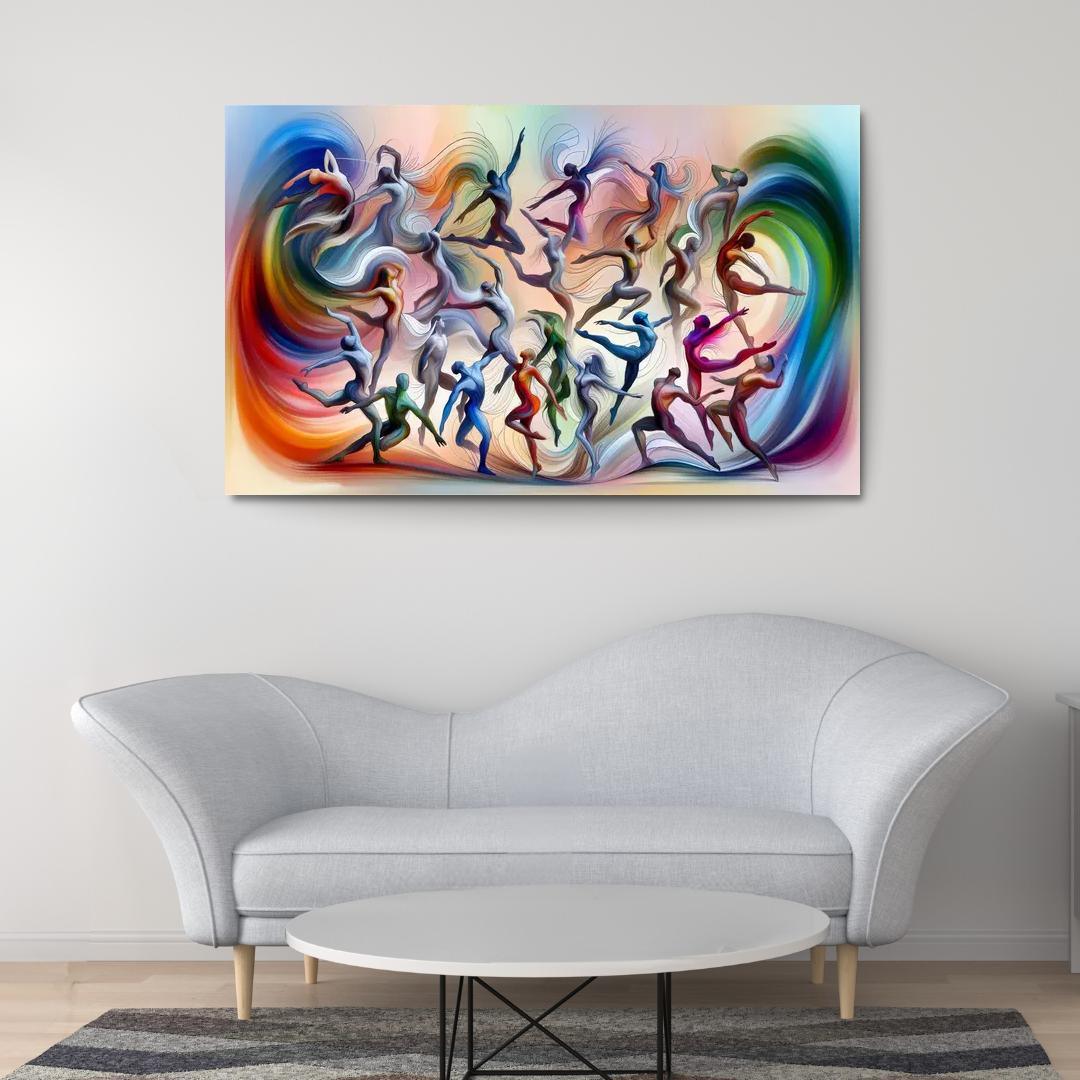 Choreography Of Emotions Premium Artwork Frames