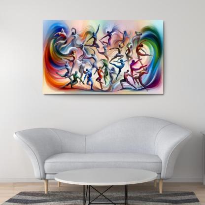 Choreography Of Emotions Premium Artwork Frames