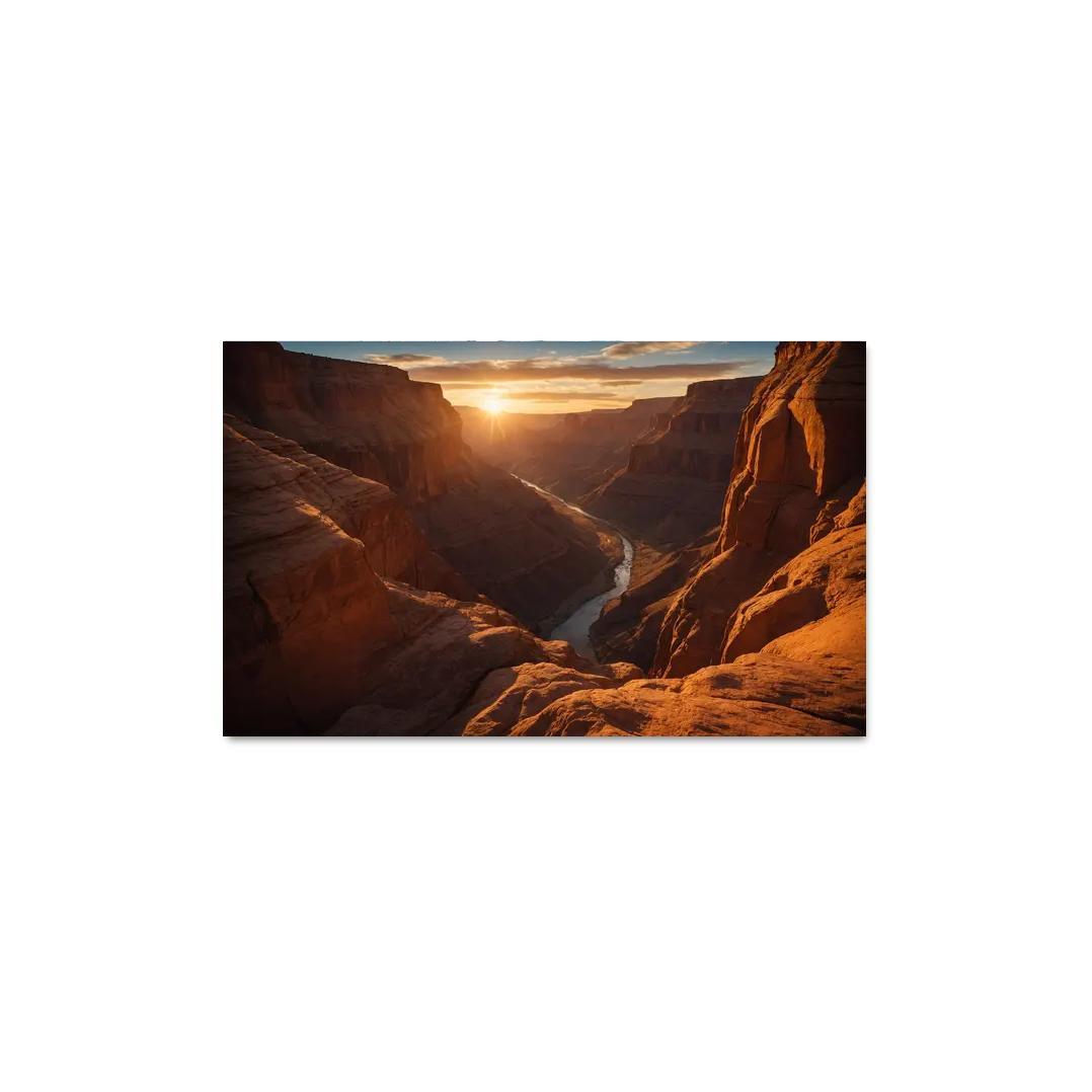 The Enigmatic Canyons Of Sunset Shadows Art Trends