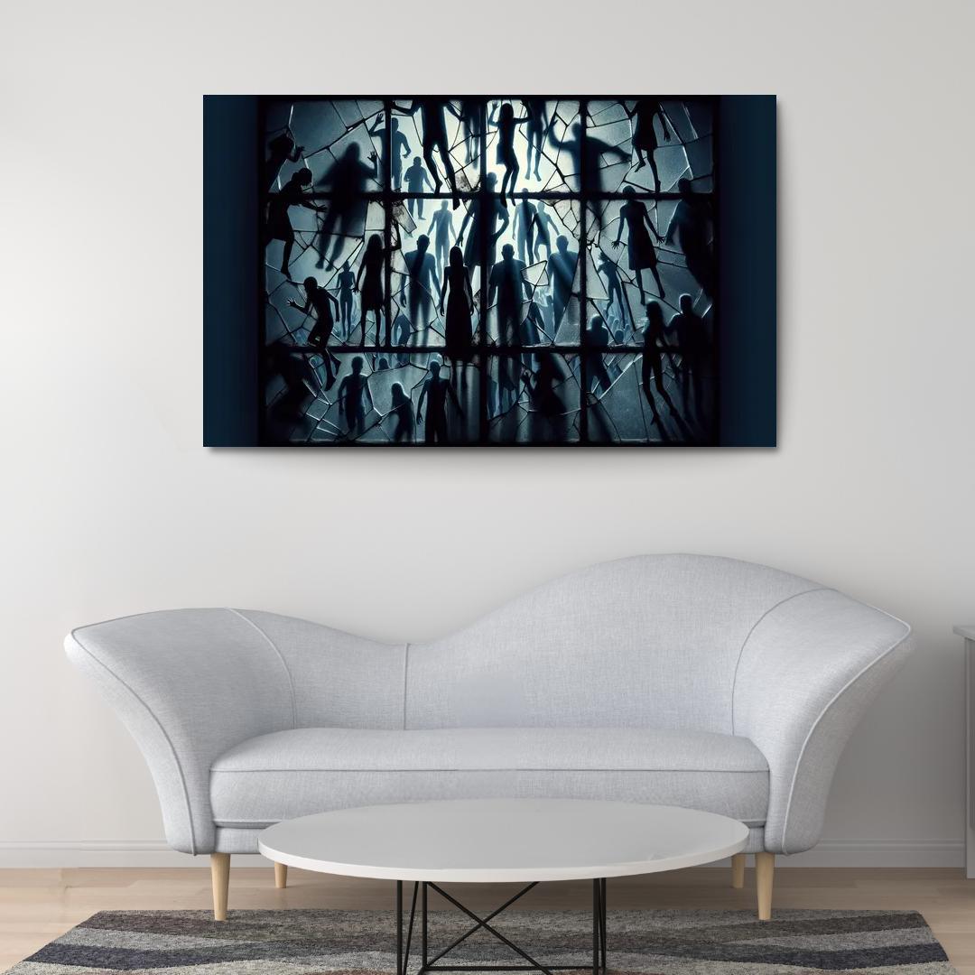 Awakening Awareness The Fight Against Human Trafficking Custom Paintings Frame