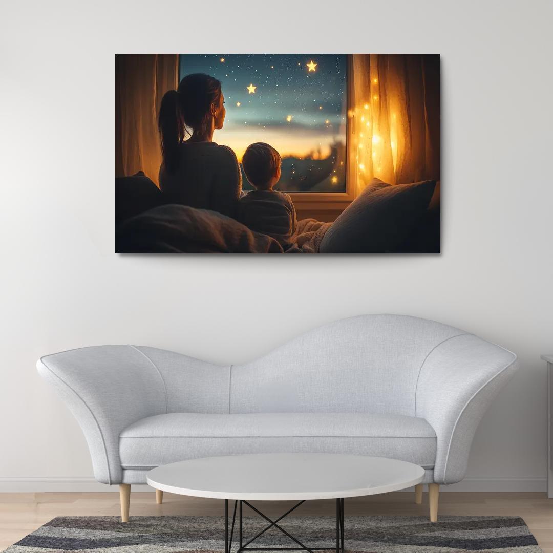 A Beacon Of Light The Guiding Star Of Motherhood One-piece Frames