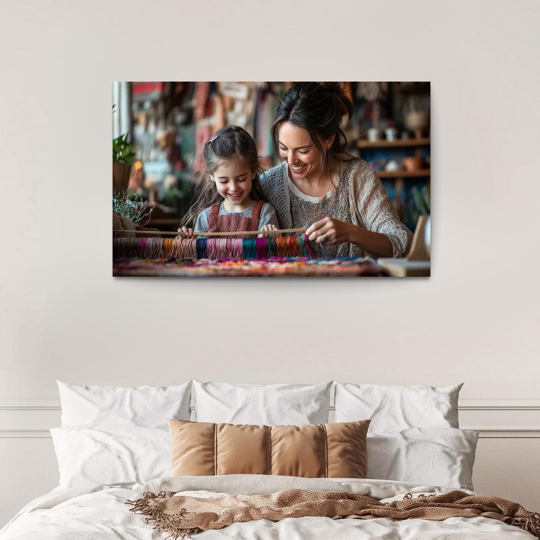 Woven Threads The Fabric Of A Mother's Love One-piece Frames