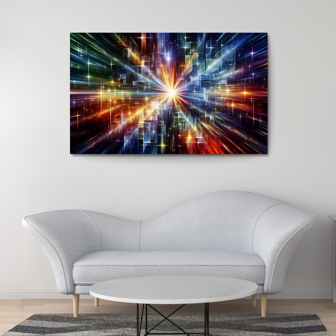 Fragments Of Light Premium Artwork Frames