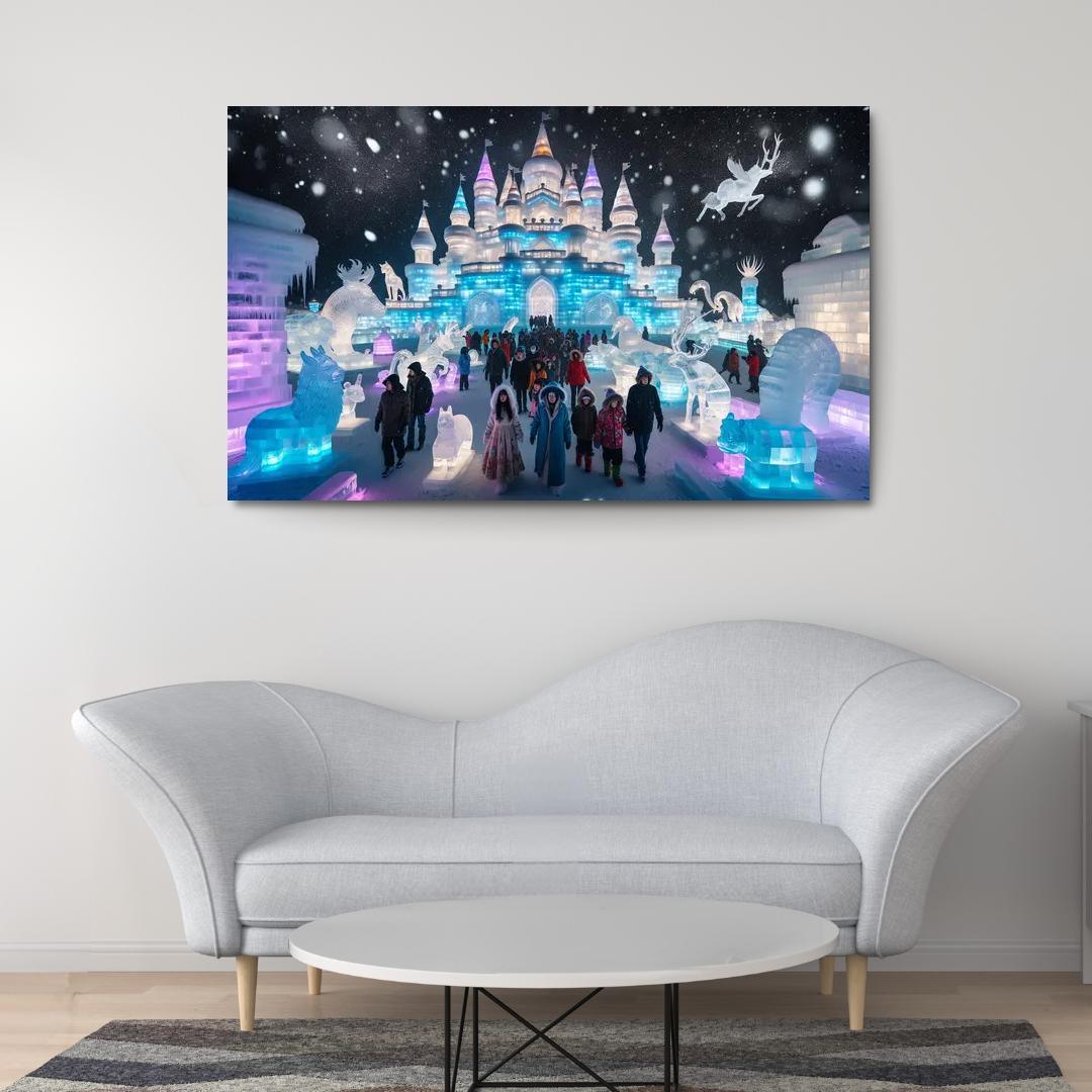 Harbin Ice And Snow Festival - China Framed Paintings