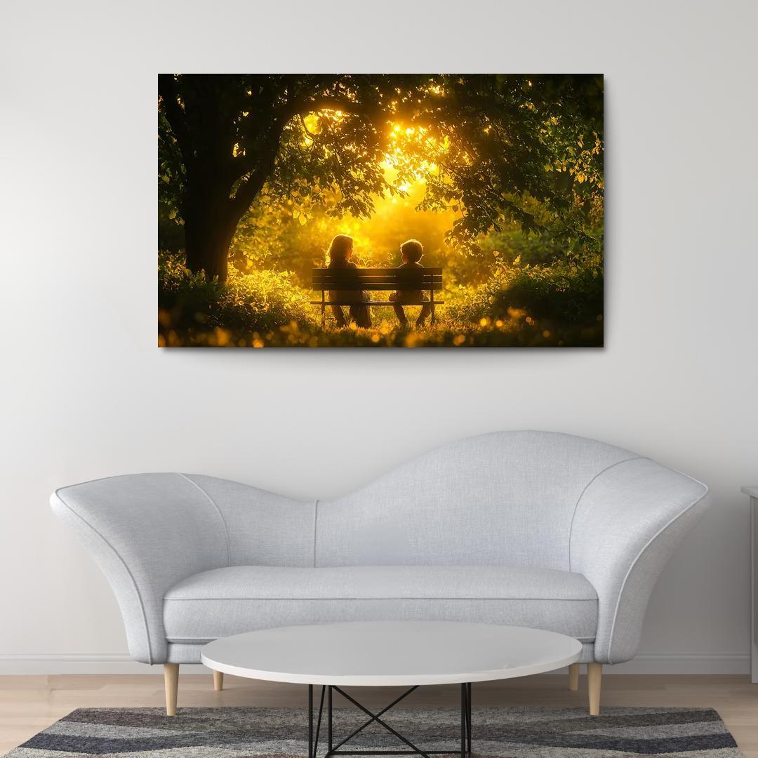 The Heart Of Time A Mothers Unwavering Love One-piece Frames