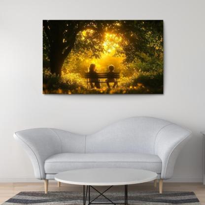 The Heart Of Time A Mothers Unwavering Love One-piece Frames