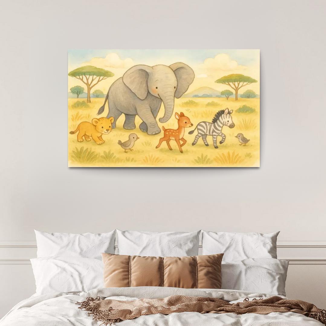 Gentle Giant Elephant Quest Premium Artwork Frames