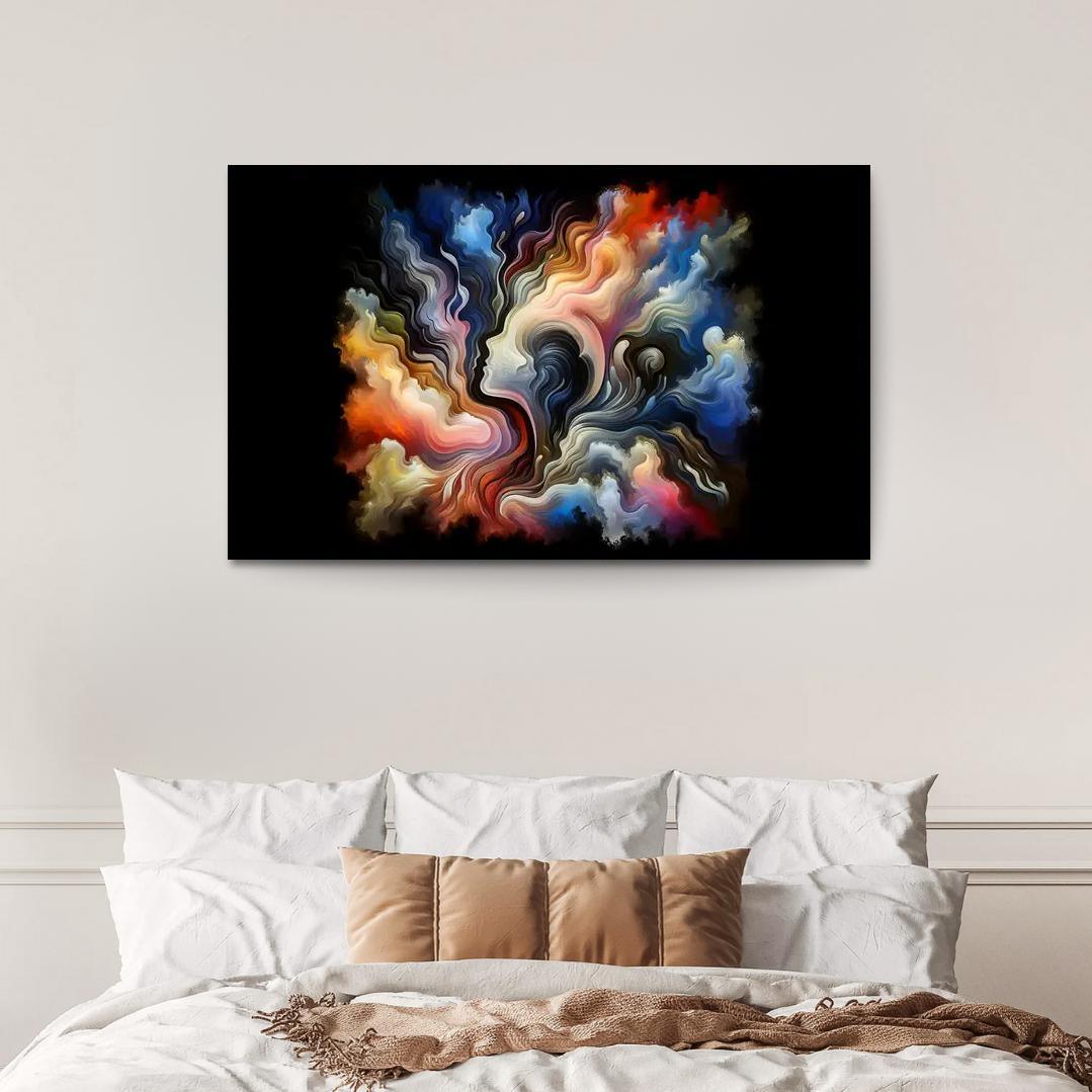 Invisible Illness The Reality Of Mental Health Multi-panel Paintings