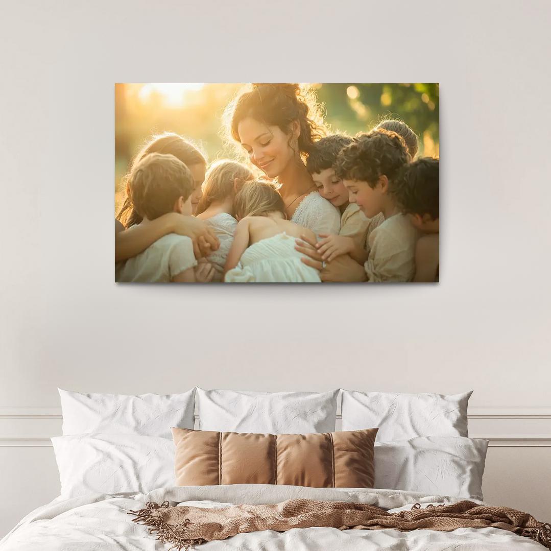 Endless Embrace The Power Of A Mother's Love Modern Paintings Frame
