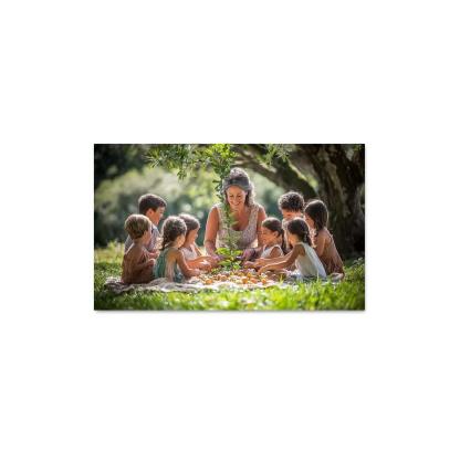Branches Of Love A Mothers Family Tree Canvas Paintings Frame