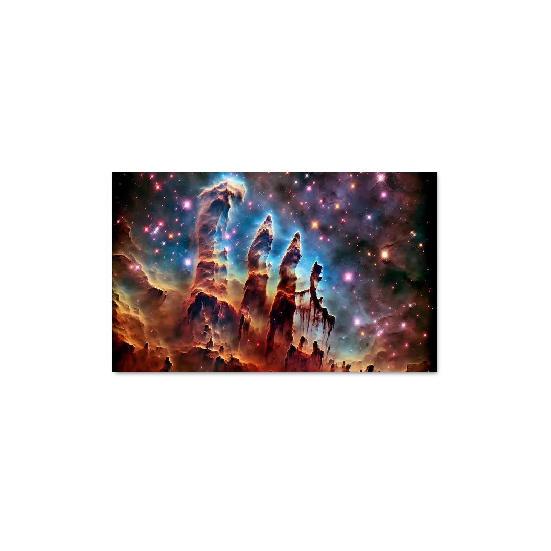 The Majestic Pillars of Creation 1 Piece HD Canvas Wall Art-Original Frame