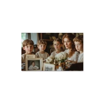 Echoes Of The Past A Mothers Legacy Custom Paintings Frame